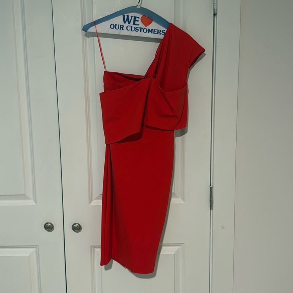 Brilliant One Strap Mini Dress